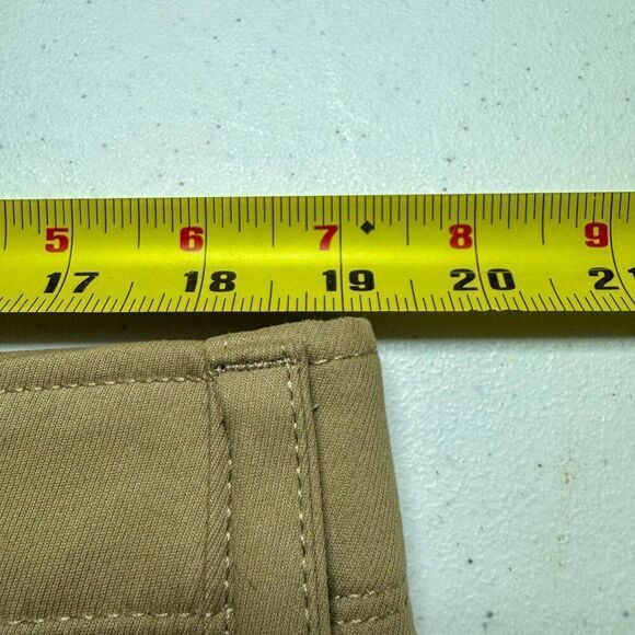 Eddie Bauer Outdoor Pants Mens 38x32 Tan Golf Golfer Fish Fishing Casual Khakis - Picture 14 of 16